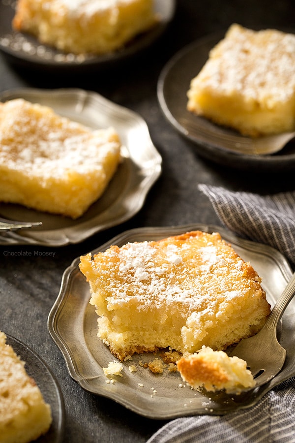 St Louis Gooey Butter Cake - Homemade In The Kitchen