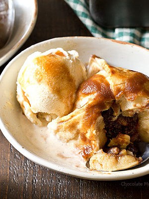 Welcome fall into your kitchen with Apple Butter Dumplings - a classic American dessert stuffed with apple butter, raisins, and walnuts
