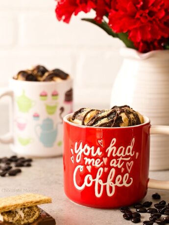 Have a coffee date at home with S'mores Hot Mocha with chocolate and toasted marshmallows melted directly into the coffee.