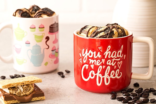 Have a coffee date at home with S'mores Hot Mocha with chocolate and toasted marshmallows melted directly into the coffee.