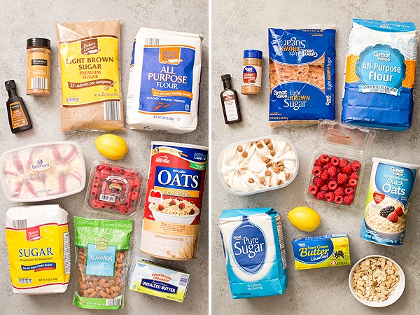 ALDI product comparison