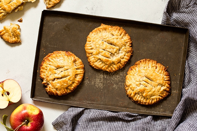 Small Batch Apple Hand Pies for fall baking