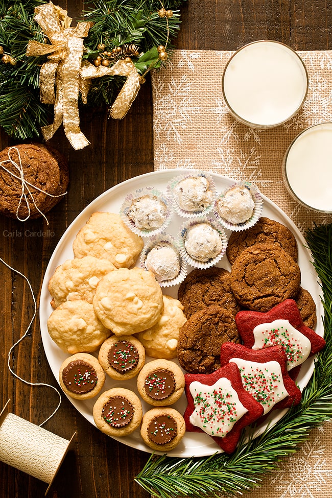 I baked a Christmas cookie platter : r/Baking