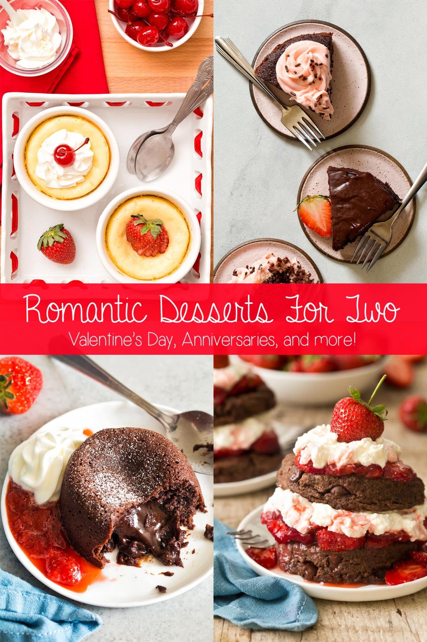 Romantic Desserts For Two Homemade In The Kitchen