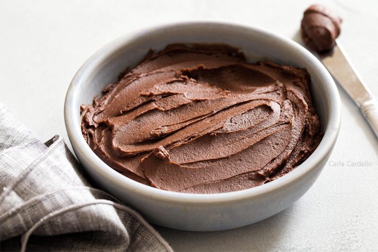 Small Batch Chocolate Frosting Homemade In The Kitchen