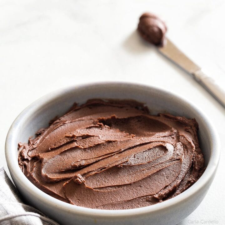 Looking for the best chocolate buttercream recipe without leftovers? Look no further than this Small Batch Chocolate Frosting!