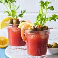Small Batch Bloody Mary recipe made with tomato juice isn't like any other you've had, thanks to one secret ingredient.