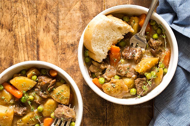 Hearty Instant Pot Beef Stew For Two