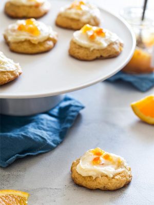 Small Batch Soft Orange Cookies