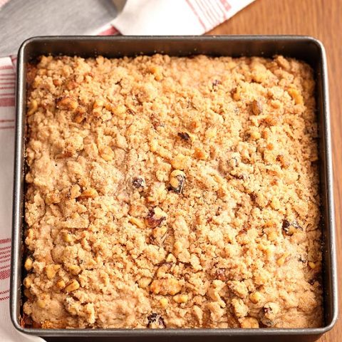 Apple Butter Crumb Cake