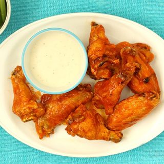 Baked Buffalo Chicken Wings