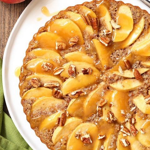 Caramel Apple Pecan Tart