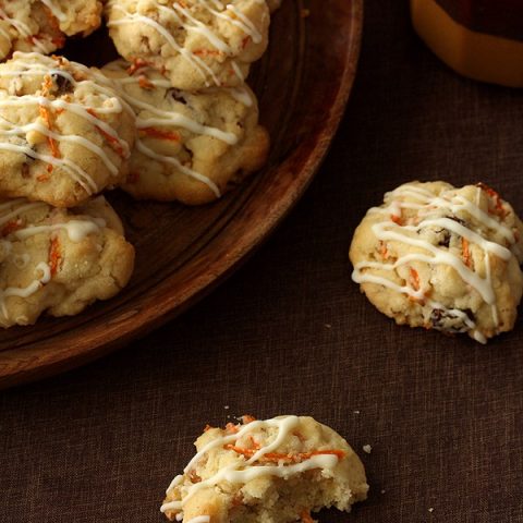 Carrot Cake Drop Cookies