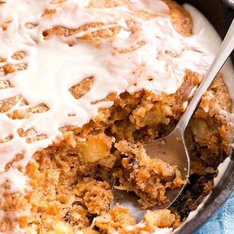 Carrot Cake Skillet Cake