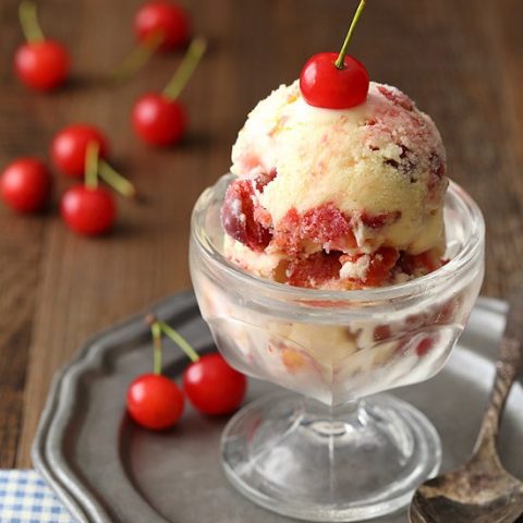 Cherry Pie Ice Cream