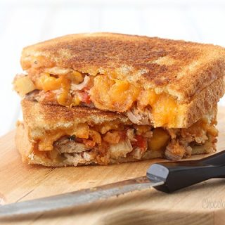 Salsa Chicken Grilled Cheese