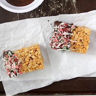 Small Batch Peanut Butter Rice Krispie Treats