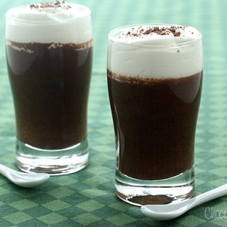 Chocolate Guinness Mousse Cups For Two