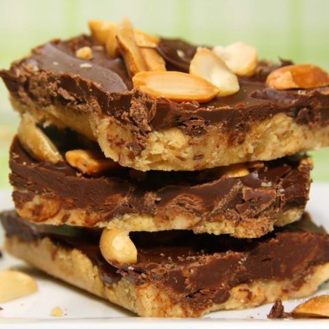 Chocolate Peanut Butter Squares