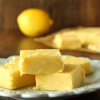 Small Batch Creamy Lemon Fudge