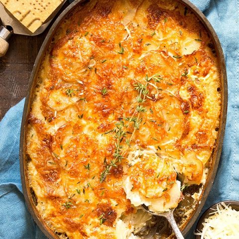 Au Gratin Potatoes For Two