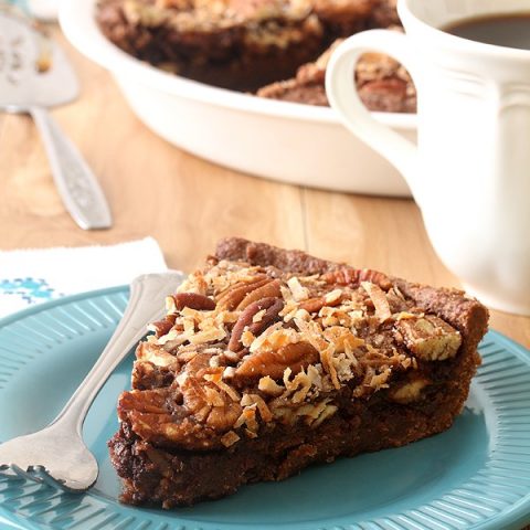 German Chocolate Pecan Pie