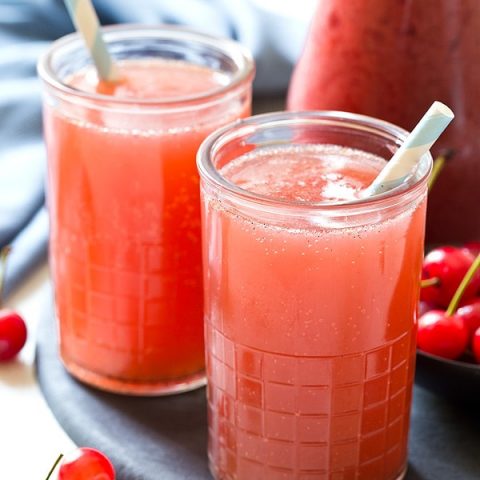 Homemade Cherry Cream Soda