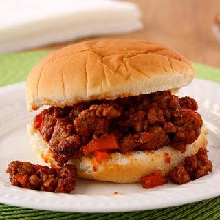 Homemade Sloppy Joe Sandwiches