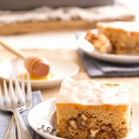 Honey Nut Snack Cake