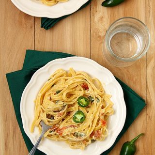 Jalapeno Popper Fettuccine Alfredo