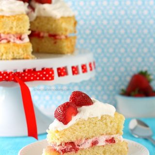 Layered Strawberry Shortcake