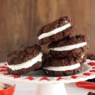 Mexican Hot Cocoa Sandwich Cookies