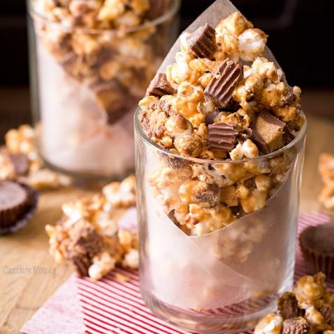 Peanut Butter Cup Popcorn