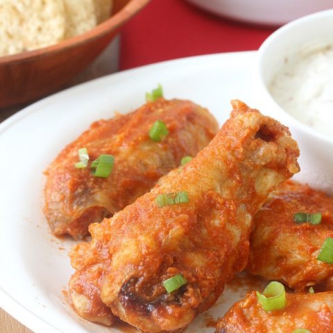 Saucy Taco Baked Chicken Wings