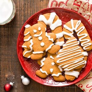 Small Batch Gingerbread Cut Out Cookies for Christmas