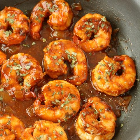 Spicy Beer Shrimp