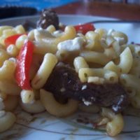 Thai Inspired Beef and Pasta