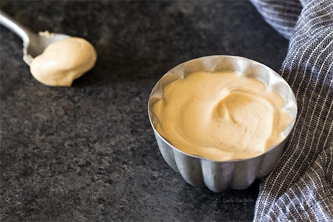 Small Batch Homemade Peanut Butter Whipped Cream made with 4 ingredients