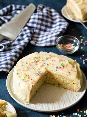 Small 6 Inch Funfetti Cake for two people