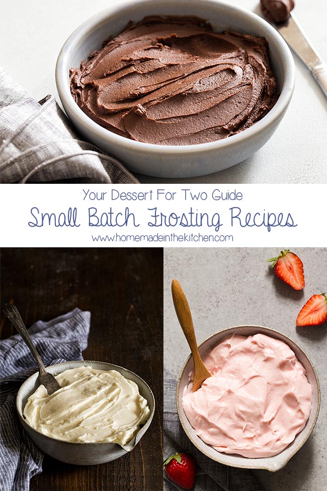 Guide To Small Batch Frosting Recipes