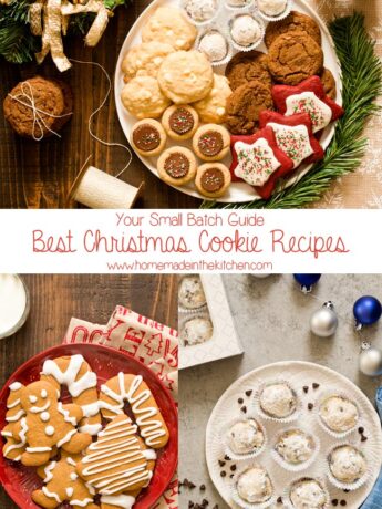 Love to bake cookies from scratch? Here are the Best Small Batch Christmas Cookie Recipes to add to your cookie tray this holiday season.
