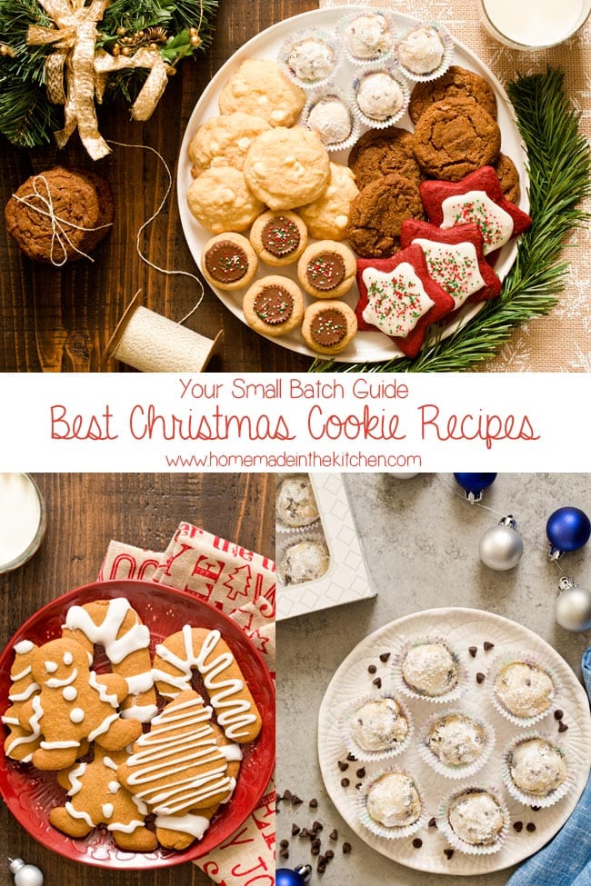 Love to bake cookies from scratch? Here are the Best Small Batch Christmas Cookie Recipes to add to your cookie tray this holiday season.