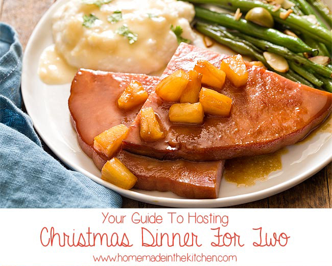 Christmas Dinner For Two - Homemade In The Kitchen