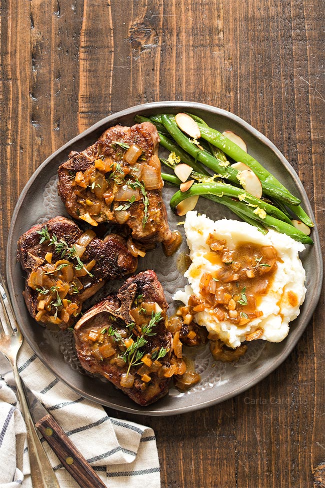 Lamb Loin Chops For Two