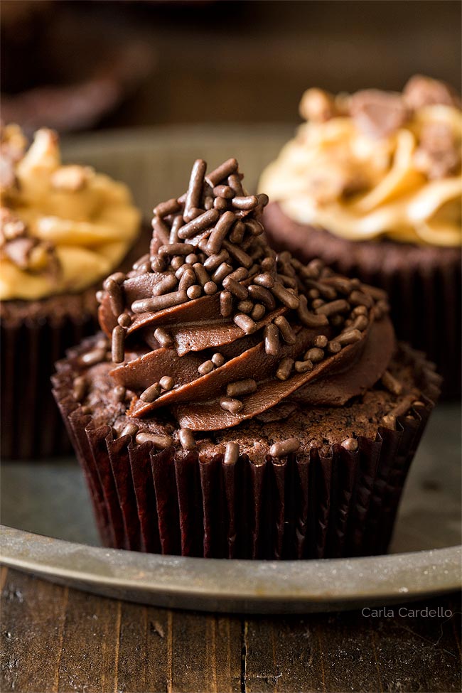 Chocolate Cupcakes From Scratch