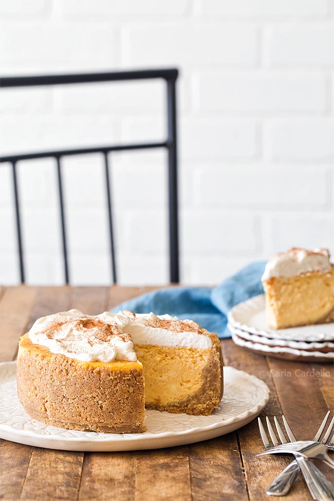 Small Pumpkin Cheesecake recipe