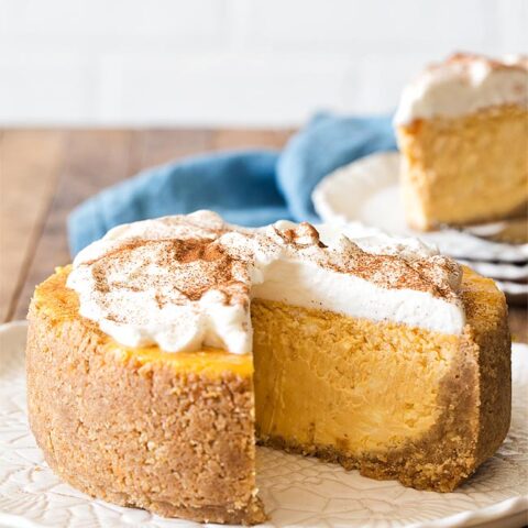 6 Inch Pumpkin Cheesecake Recipe Homemade In The Kitchen