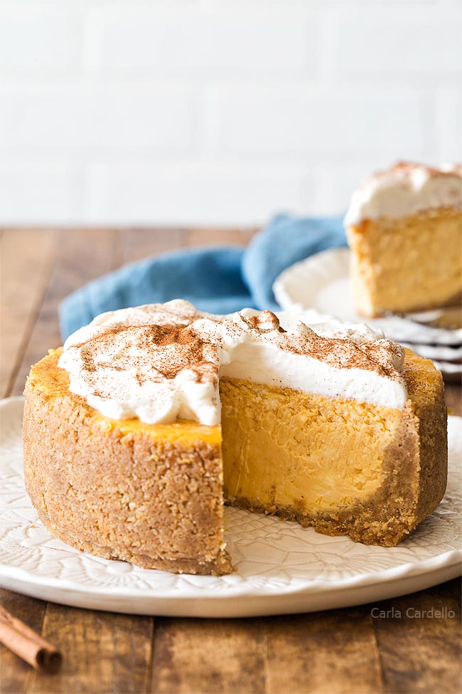 6 Inch Pumpkin Cheesecake recipe