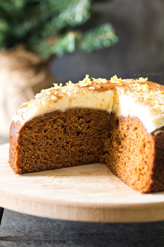 6 Inch Gingerbread Cake Homemade In The Kitchen