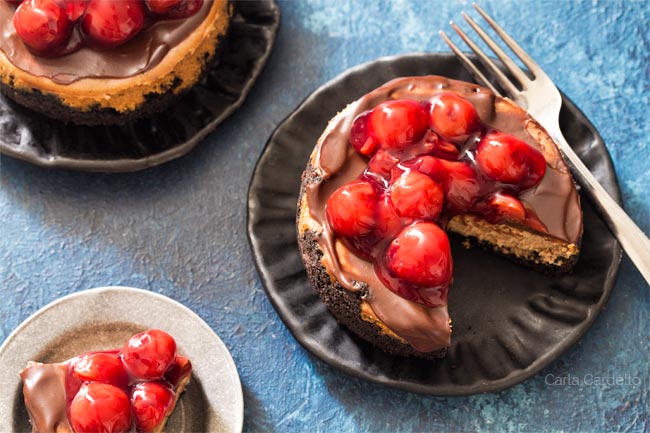 Chocolate Cheesecake For Two